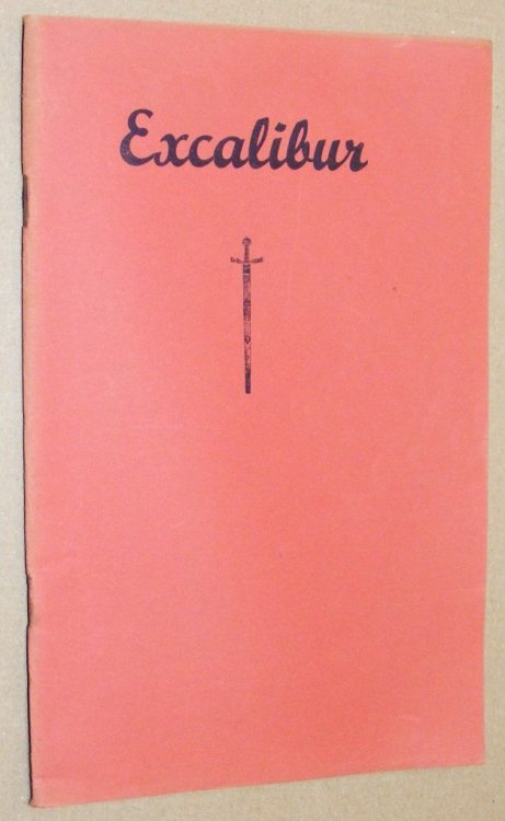 Excalibur no.3, April, 1930: Chronicle of the Fellowship of the Round Table