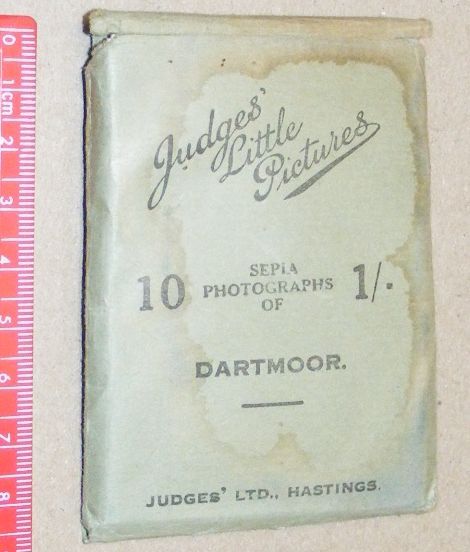 10 Sepia Photographs of Dartmoor (Judge's Little Pictures)