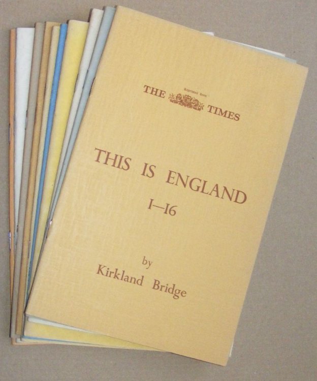 This is England 1-176, reprinted from The Times [Ten volumes]