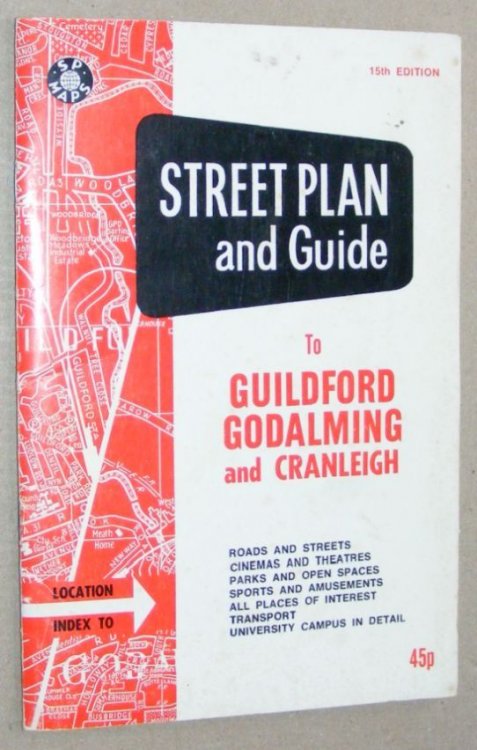 Street Plan and Guide to Guildford, Godalming and Cranleigh