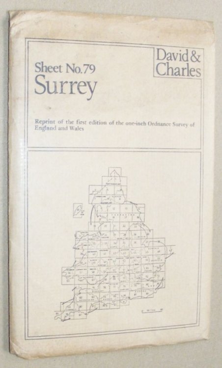 Surrey [Dorking]: Sheet 79, reprint of the first edition of the one-inch Ordnance Survey of England and Wales