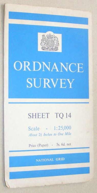 Dorking 1:25000 Map Sheet TQ 14