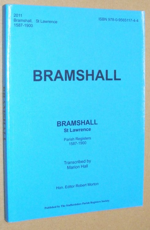 Bramshall, St. Lawrence : Parish Registers 1587 - 1900