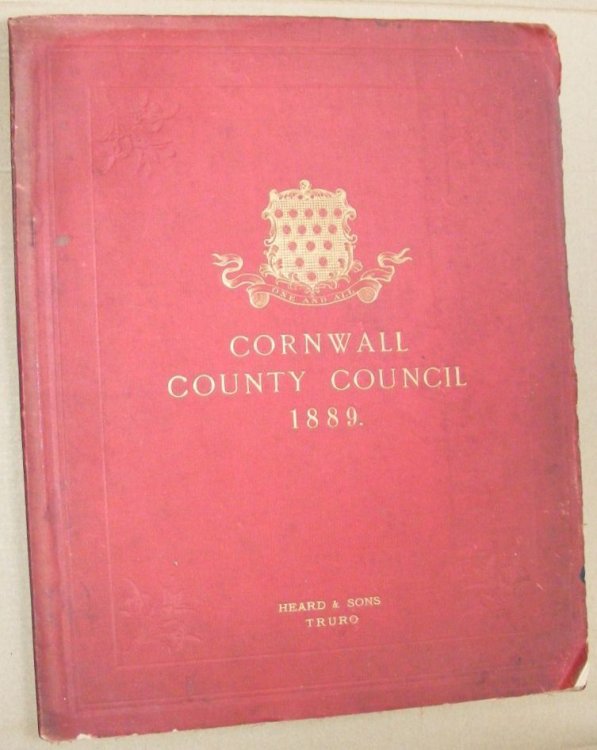 Cornwall County Council Illustrated Special Edition of the West Briton and Cornwall Advertiser, Thursday, June 20, 1889.