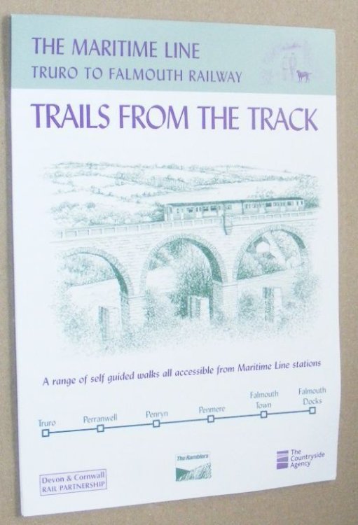 Trails from the Track. The Maritime Line. Truro to Falmouth Railway. A range of self guided walks all accessible from Maritime Line stations