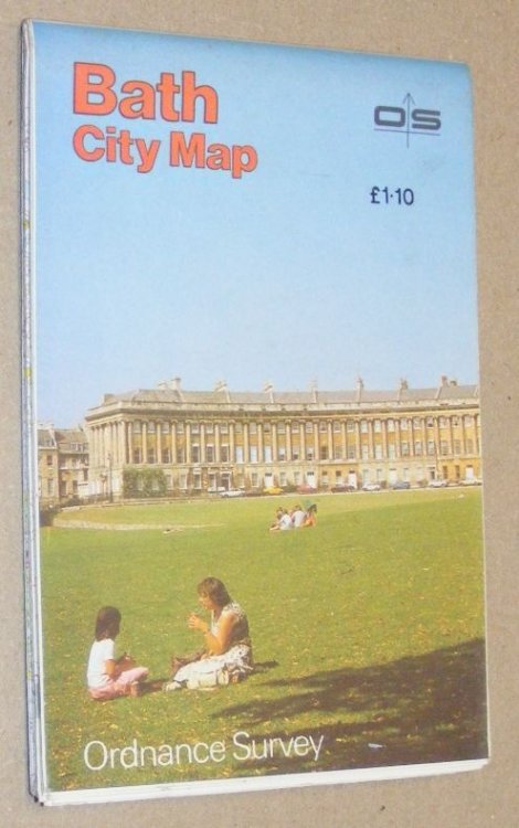 Bath City Map. Scale 1:10000
