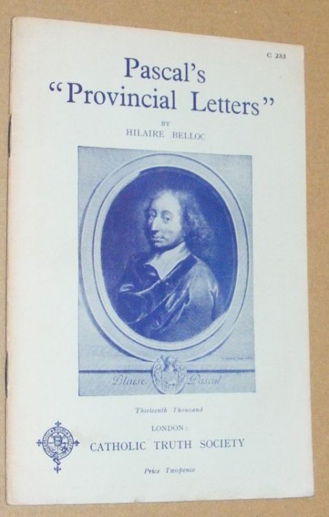 Pascal's 'Provincial Letters'