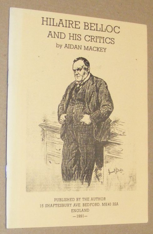Hilaire Belloc and his Critics