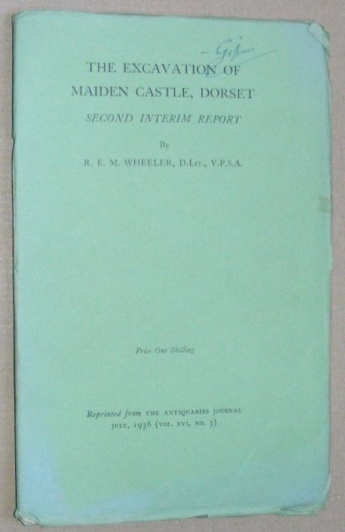 The Excavations of Maiden Castle, Dorset. First, Second, and Thirds Interim Report. [Three volumes]