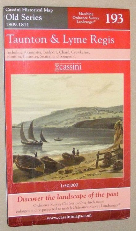 Taunton & Lyme Regis, Old Series 1809-1811, matching Landranger sheet 193 (Cassini Historical Map)