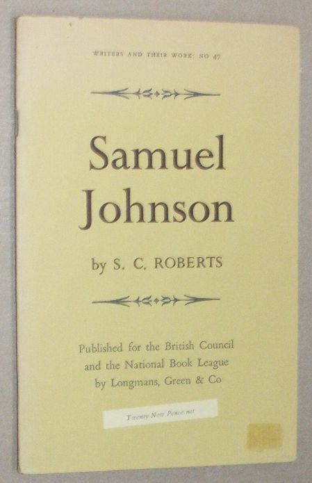 Samuel Johnson (Writers and their work No.47)