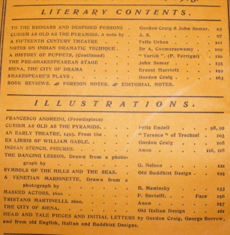 The Mask : a Quarterly Journal of the Art of the Theatre. Vol. 6 no. 2, October 1913