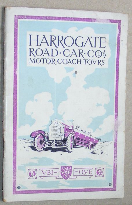Harrogate Road Motor Car Co Motor Coach Tours