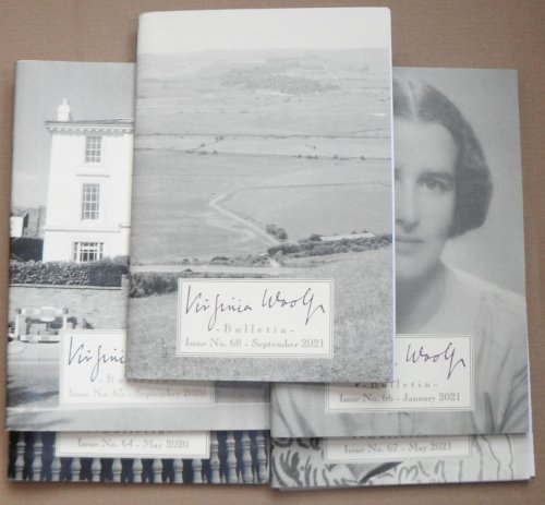 Virginia Woolf Bulletin of the Virginia Woolf Society of Great Britain. 5 issues, 64 May 2020, 65 September 2020, 66 January 2021, 67 May 2021. 68 September 2021