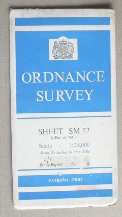 [St David's], Sheet SM 72 1:25000 First Series Map