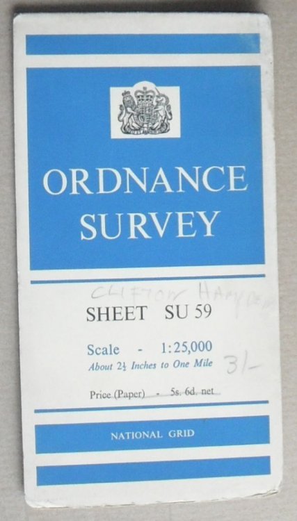[Dorchester, Oxfordshire], Sheet SU 59 1:25000 First Series Map