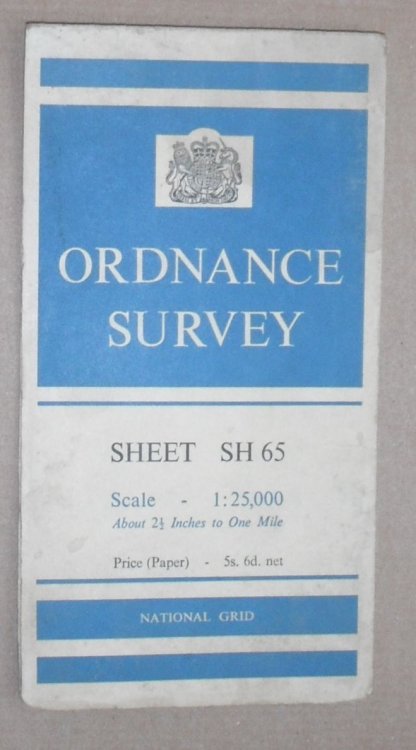 [Pass of Llanberis], Sheet SH 65 1:25000 First Series Map