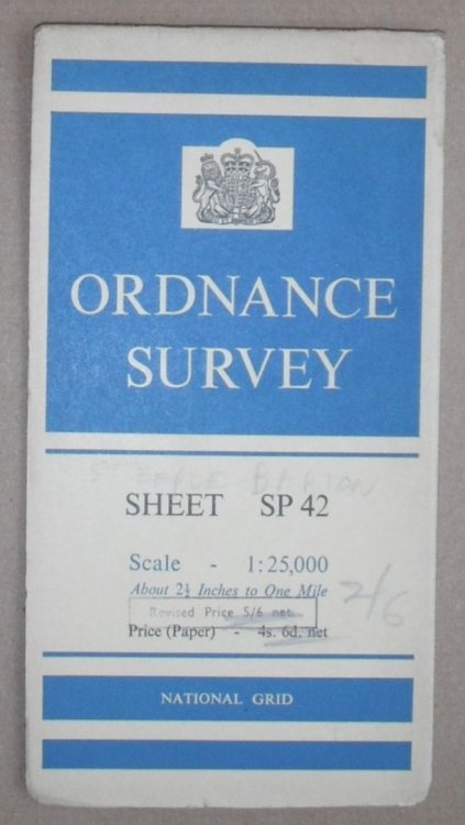 [Steeple Barton], Sheet SP 42 1:25000 First Series Map