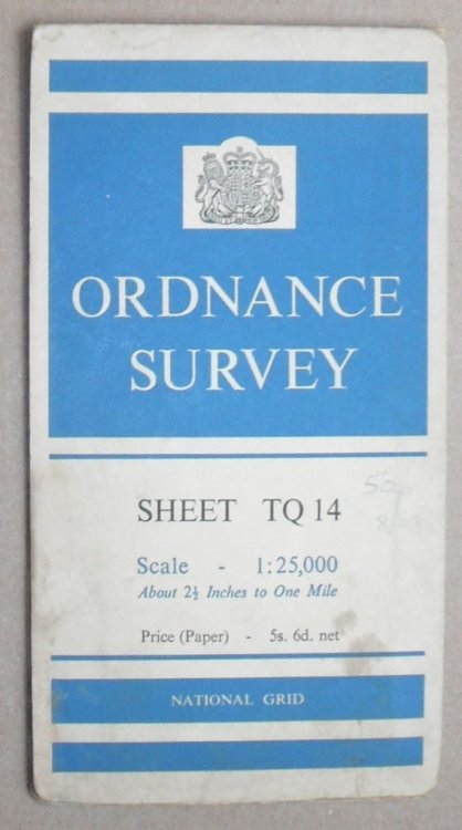 [Dorking], Sheet TQ 14 1:25000 First Series Map