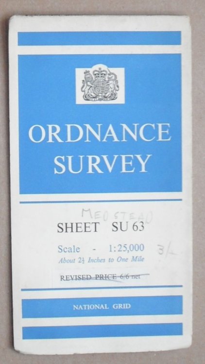 [Four Marks], Sheet SU 63 1:25000 First Series Map