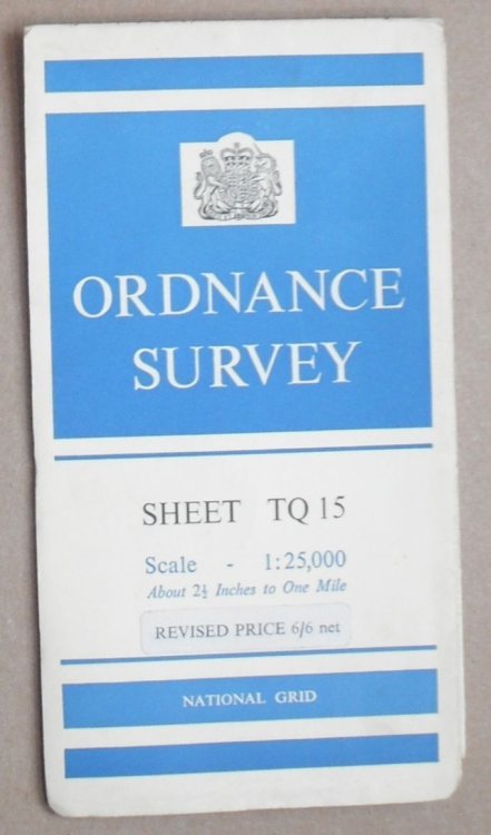 [Leatherhead], Sheet TQ 15 1:25000 First Series Map