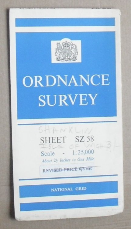 [Sandown & Shanklin], Sheet SZ 58 1:25000 First Series Map