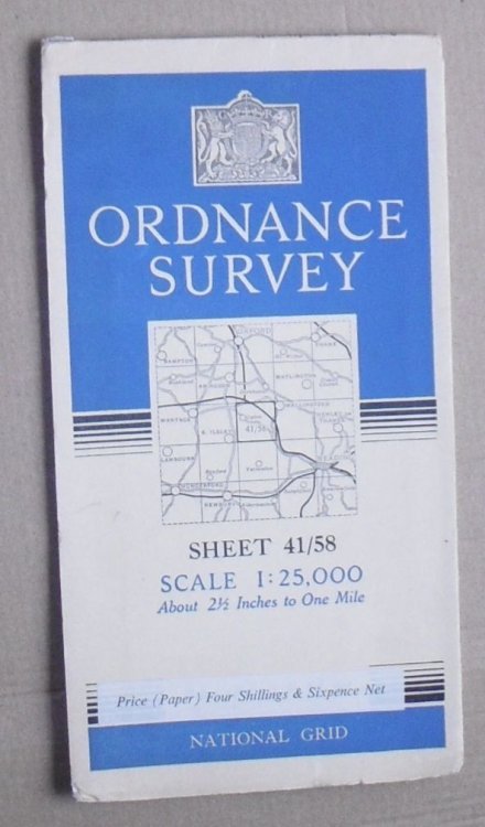 [Didcot (South)], Sheet 41/58 [SU 58] 1:25000 First Series Map