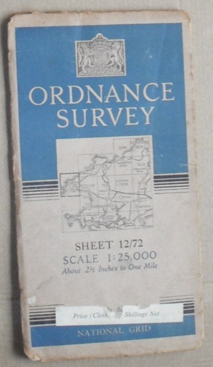 [St David's], Sheet 12/72 [SM 72 & part of SM73] 1:25000 First Series Map