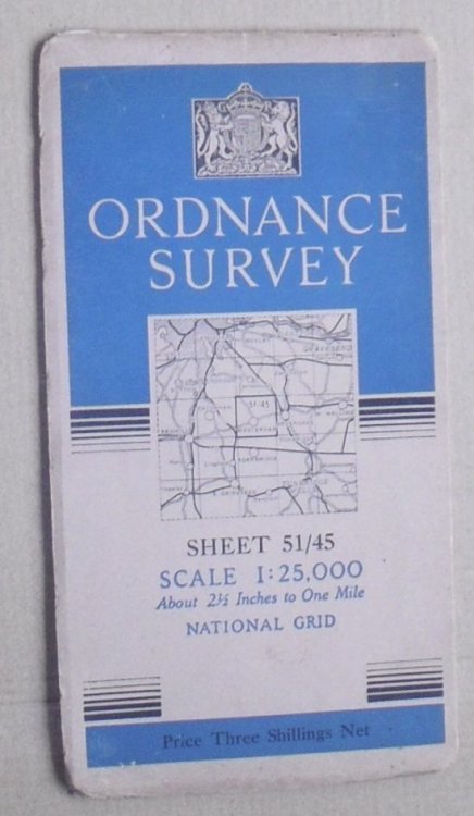 [Westerham], Sheet 51/45 [TQ 45] 1:25000 First Series Map