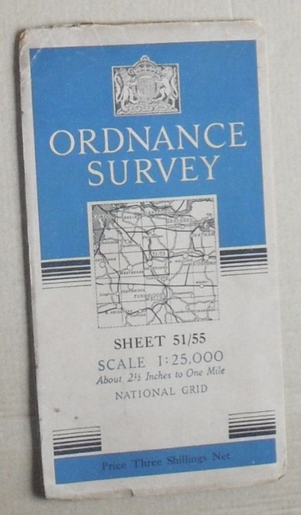 [Sevenoaks], Sheet 51/55 [TQ 55] 1:25000 First Series Map