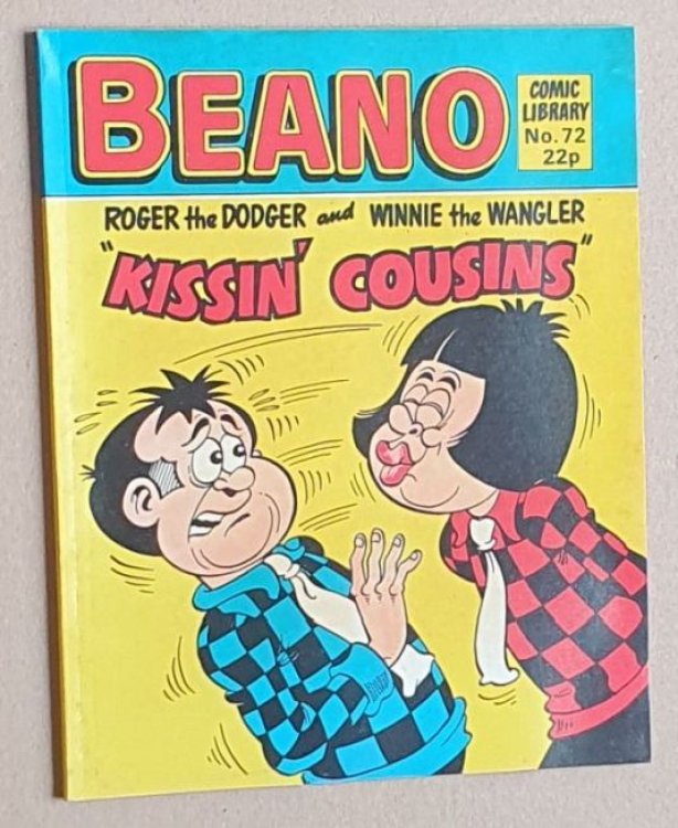 Beano Comic Library No.72 Roger the Dodger and Winnie the Wangler 'Kissin' Cousins'