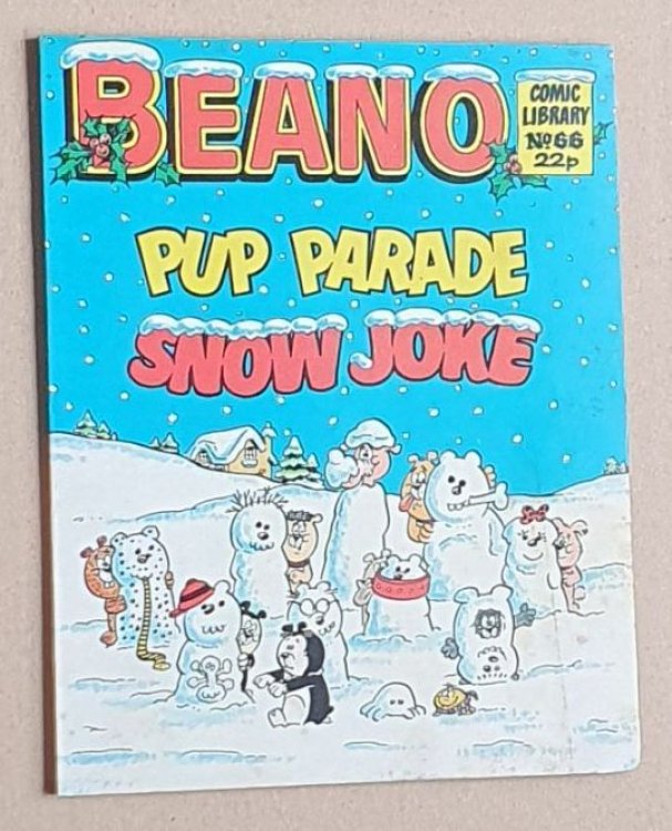 Beano Comic Library No.66 Pup Parade : Snow Joke