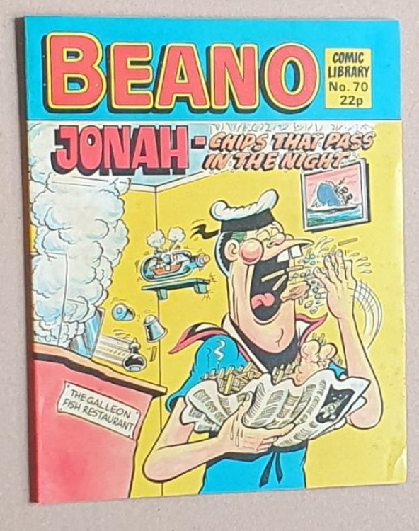 Beano Comic Library No.70 Jonah - Chips That Pass in the Night