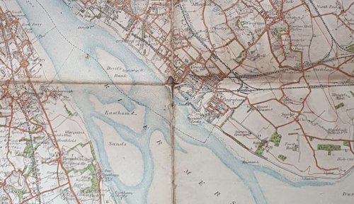 Liverpool, Southport and Chester. Sheet 34, Ordnance Survey One Inch Map (Large Sheet Series), Third Edition