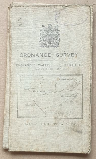 Marlborough. Sheet 113, One inch to one mile (1:63360) 3rd edition, Large Sheet Series