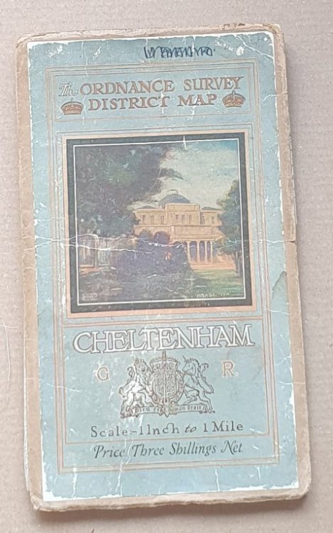 Cheltenham and District Tourist Map, One inch to one mile (1:63360)