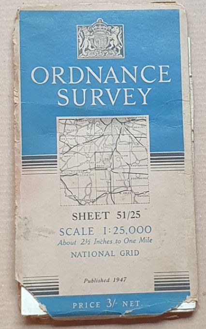 [Burgh Heath], Sheet 51/25 [TQ 25] 1:25000 First Series Map