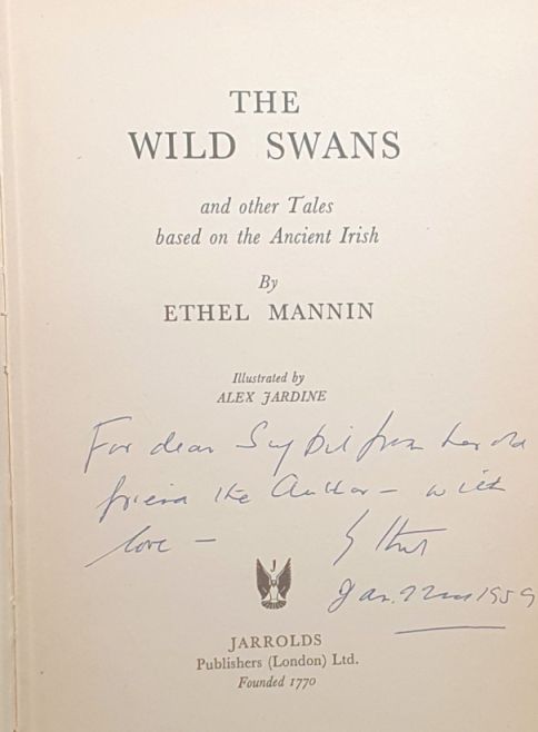 The wild swans and other tales based on the ancient Irish [Sybil Thorndike association]