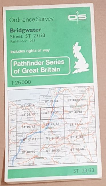Bridgwater. 1:25000 Pathfinder Sheet ST 23/33 (1237)