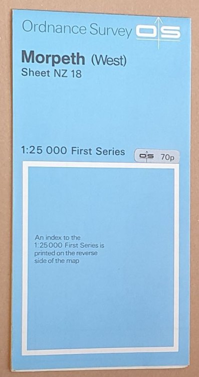 Morpeth (West) Sheet NZ 18 1:25000 First Series Map