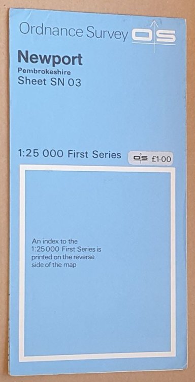 Newport, Pembrokeshire SN 03 1:25000 First Series Map