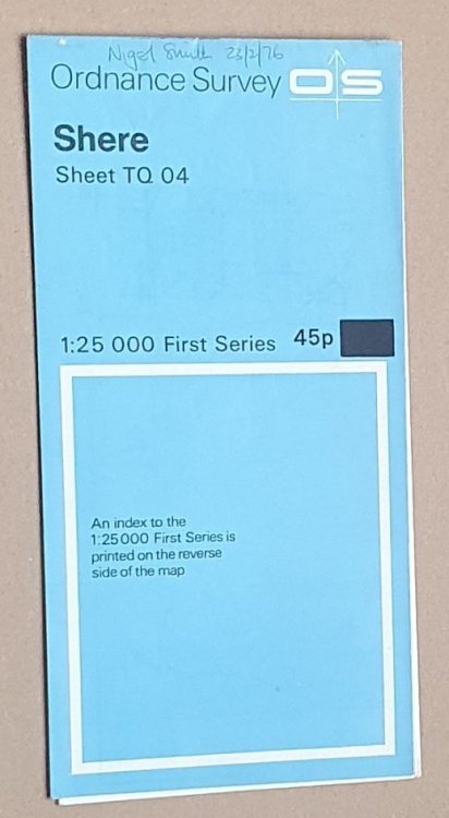 Shere. 1:25000 First Series Map Sheet TQ 04