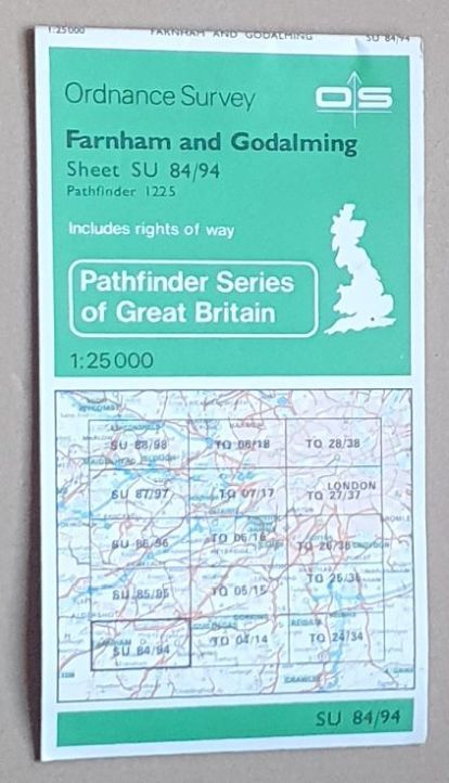 Farnham and Godalming. Pathfinder Map Sheet SU 84/94