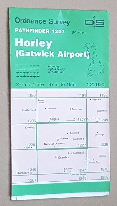 Horley (Gatwick Airport). Pathfinder 1227 (TQ 24/34)