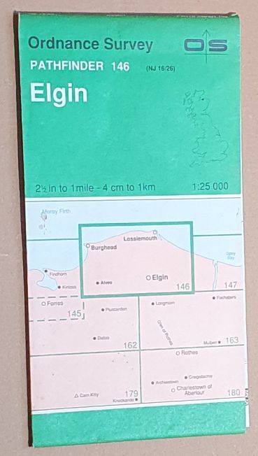 Elgin. 1:25000 Pathfinder Map Sheet 146 (NJ 16/26)