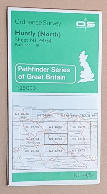 Huntly (North). 1:25000 Map Sheet NJ 44/54 (Pathfinder 181)