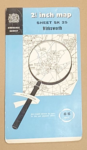 Wirksworth. 1:25000 First Series Map Sheet SK 25