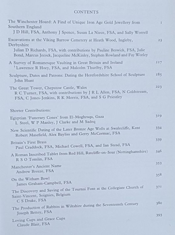 The Antiquaries Journal 2004, Volume 84