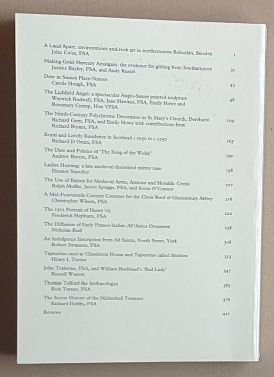 The Antiquaries Journal 2008, Volume 88