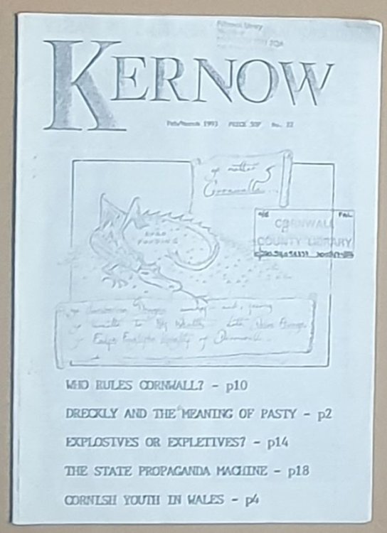 Kernow, Feb/March 1993, No. 22